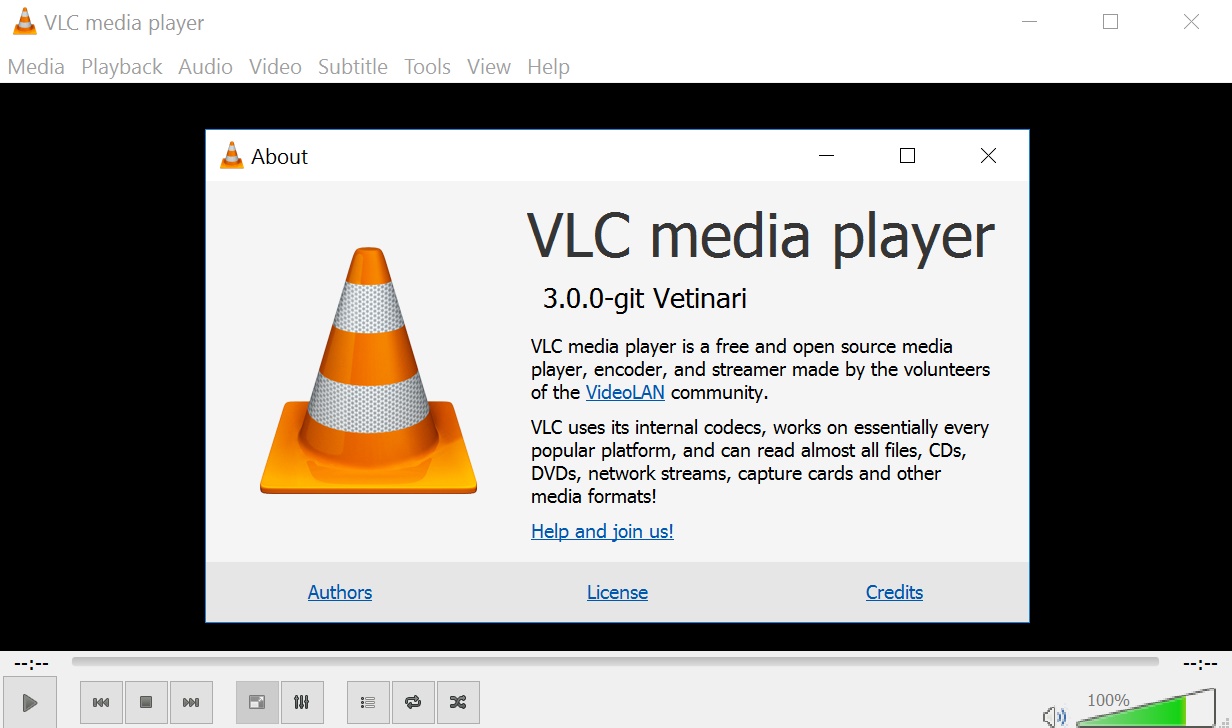 play portable vlc player at work pc